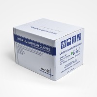 크린룸 라텍스 장갑 C7 - 12인치