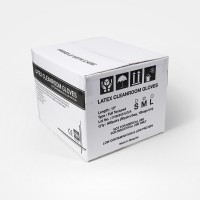 크린룸 라텍스 장갑 T8 - 8mil 12인치