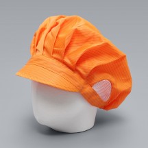 크린룸 모자(여성용-오렌지) 무진모 방진모 제전모