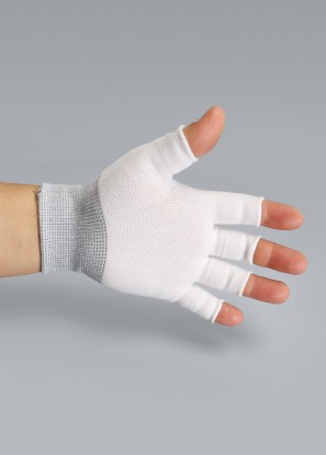 나일론 HALF GLOVES 손가락 절개 속장갑 x 10켤레