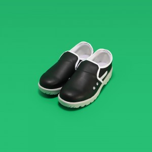 검정 통기성 크린룸 제전 방진 안전 단화